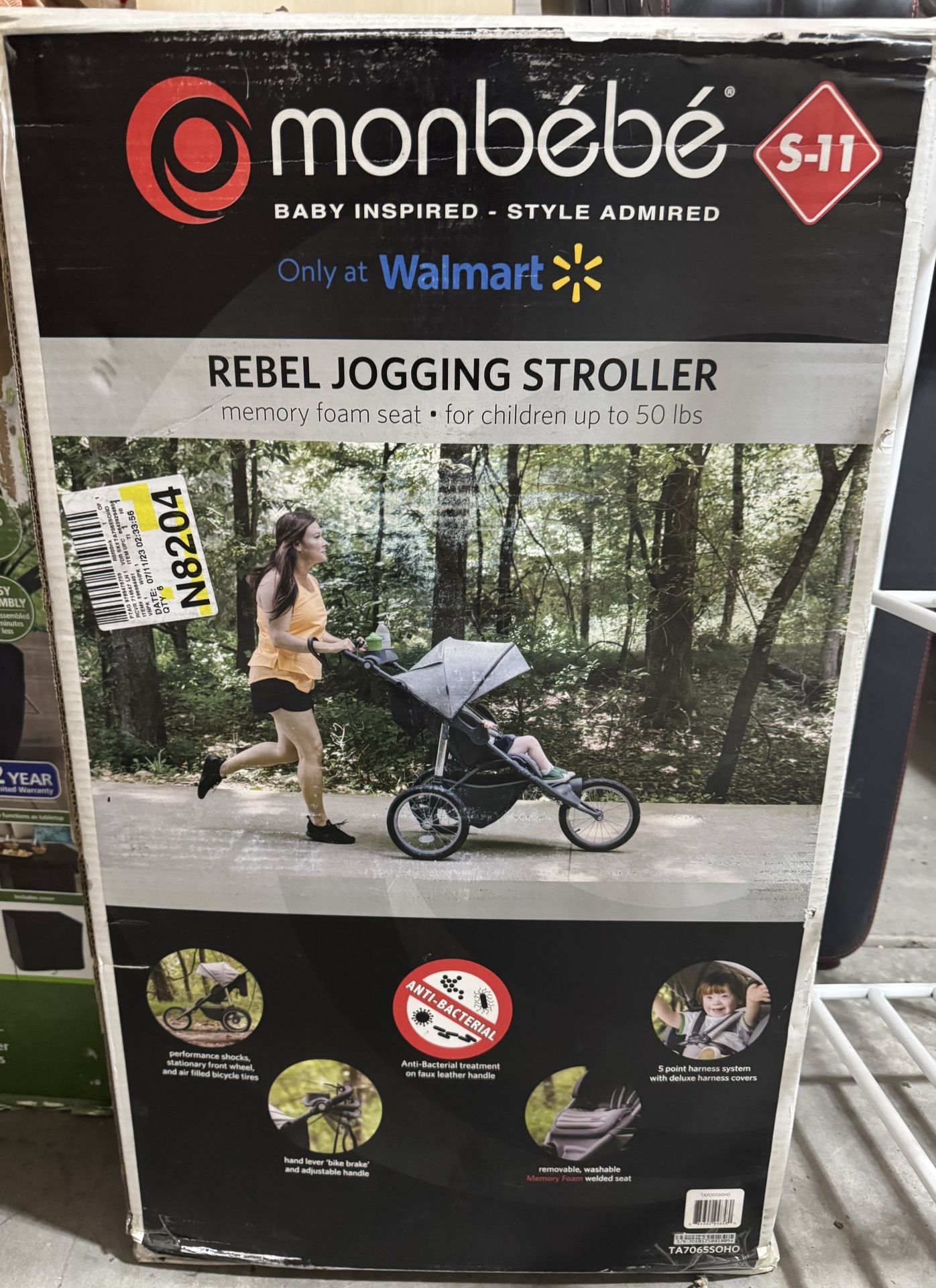 BRAND NEW Monbebe Rebel Jogging Stroller For $80!