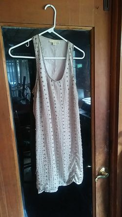 Tan dress