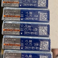 Acuvue Oasys contact