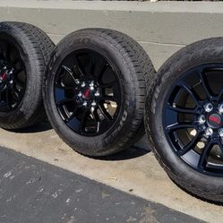 20" Toyota Tundra TRD 2022 2023 2024 black factory OEM wheels A/T3 TSS 2024