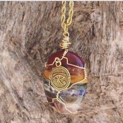 Chakra Crystal Necklace
