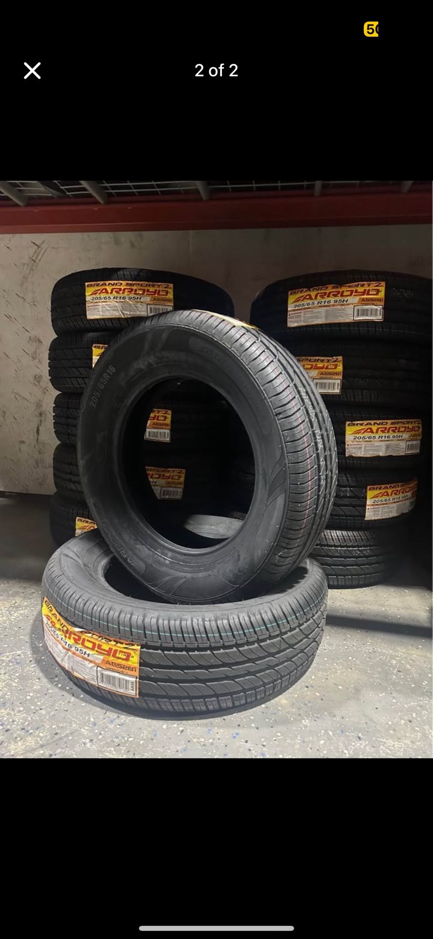 205/65/16 Arroyo Grand Sport A/S 95H Tires