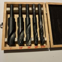 GRIP Grand Rapids Industrial Products M2 5pc Stubby Drill Bit Set