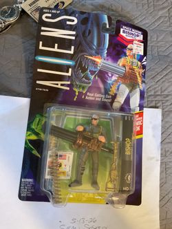 1992 Kenner Aliens Space Marine Bishop Action Figure - New