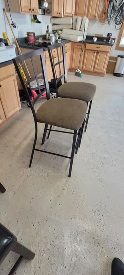 Tall Backed Bar Stools