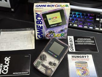 Nintendo Gameboy Color In Box 