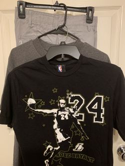 2 Lakers Shirts & 1 Pair Gray Shorts Men (S)