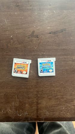 Loose 3ds pokemon games