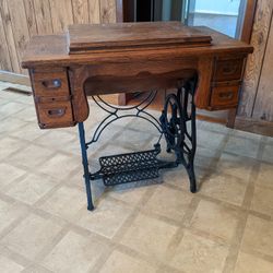 Antique National Sewing Machine 