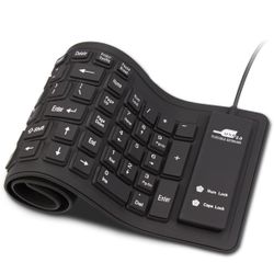 Usb Keyboard Foldable Silicone 
