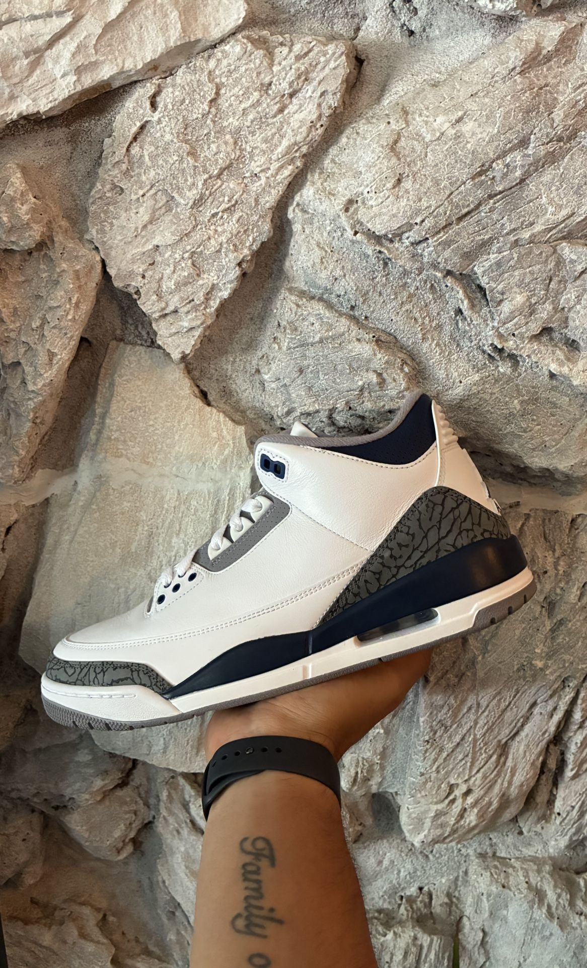 Jordan 3 Midnight Navy Sz 11.5