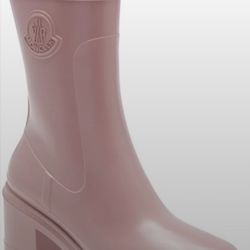 Moncler Pink Boots