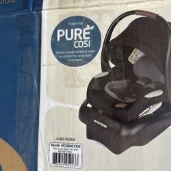 NEW Maxi-Cosi Mico Luxe Infant Car Seat with Base, Rear Facing Car Seat For Babies, Baby Carseat 4-30 lbs, Baby Car Seats, Infant Car Seats, Midnight 