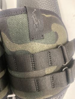 NEW Polo Ralph Lauren Sandals Utility Mesh Camo Slides Men display picture 1