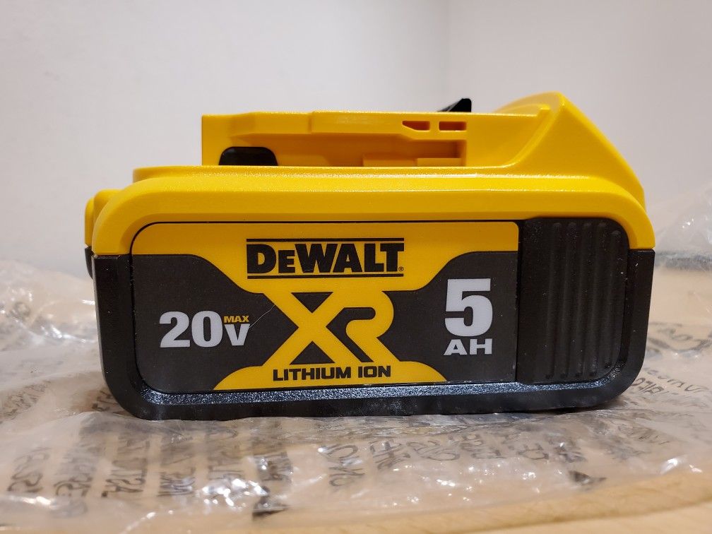 DeWalt 20V MAX XR 5AH Battery Pack