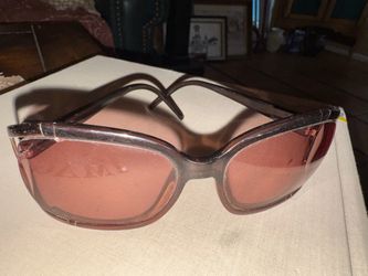 Vintage Valentino reddish brown Reader lenses Sunglasses