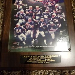 New England Championship Plaque