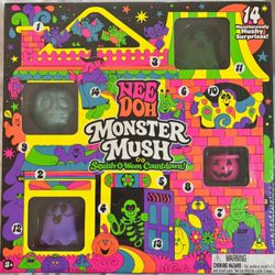Needoh Monster Mush Squish-O-Ween Countdown 14 Surprise Halloween New Sealed