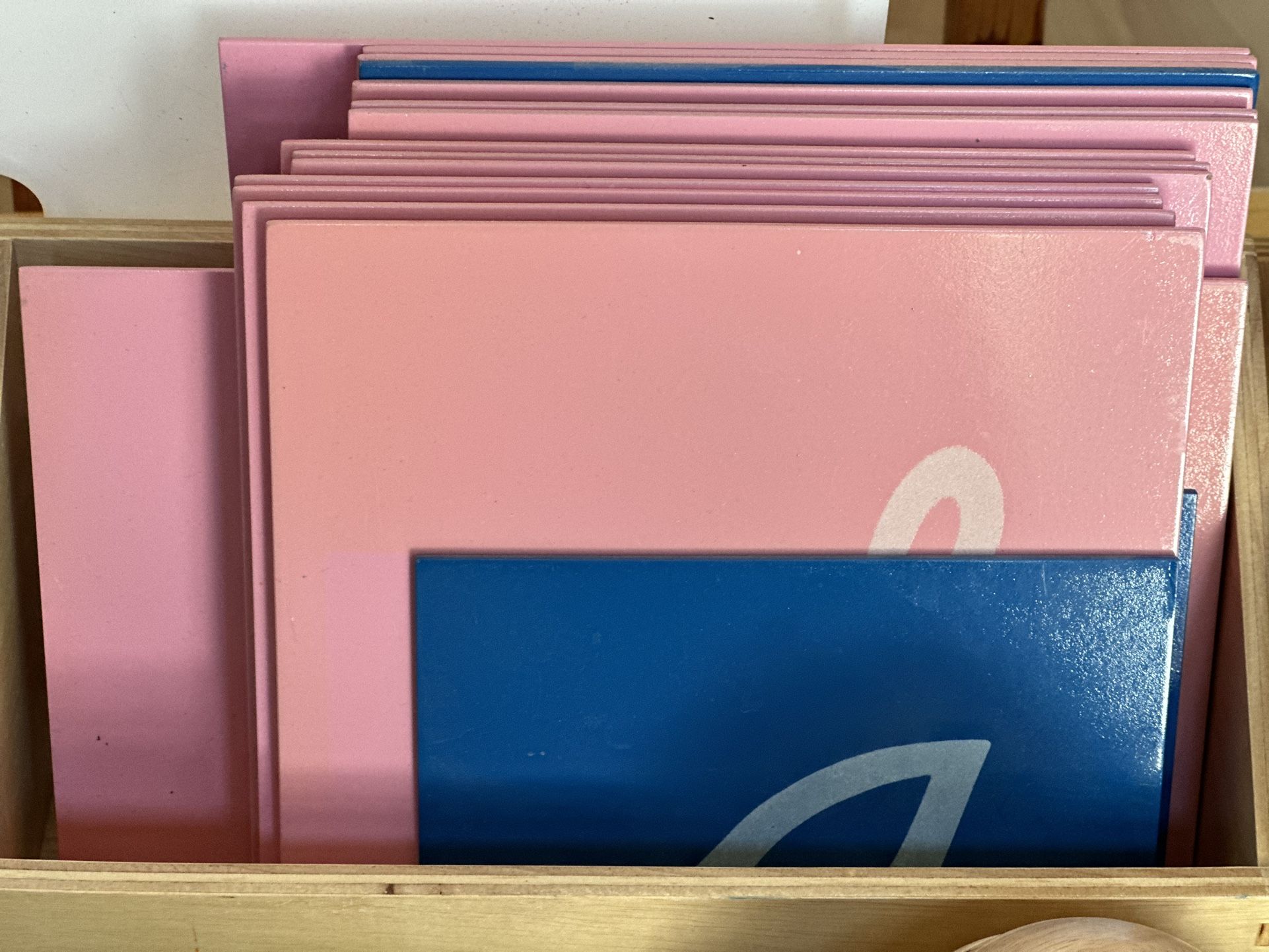 Montessori Sandpaper Letters Cursive Lowercase and Capital