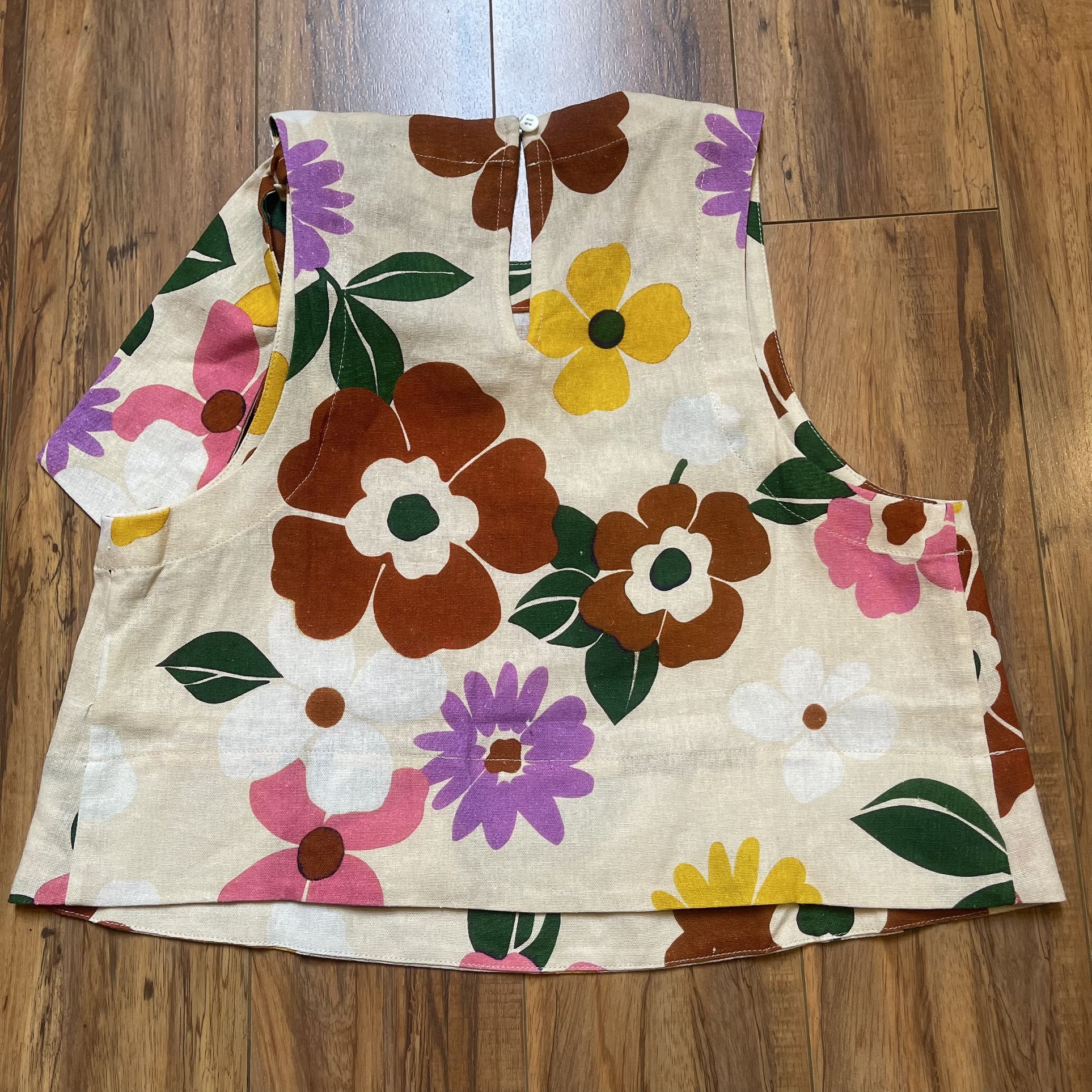 Sezane Loren Blouse in Sol Print FR36/US4