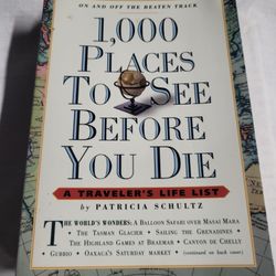 Book 1,000 Places to See Before You Die