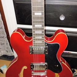 Semi Hollow Body Electric Guitar 