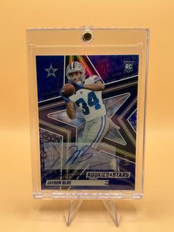 2025 Jaydon Blue rookie and stars signatures rookie auto/99🔥