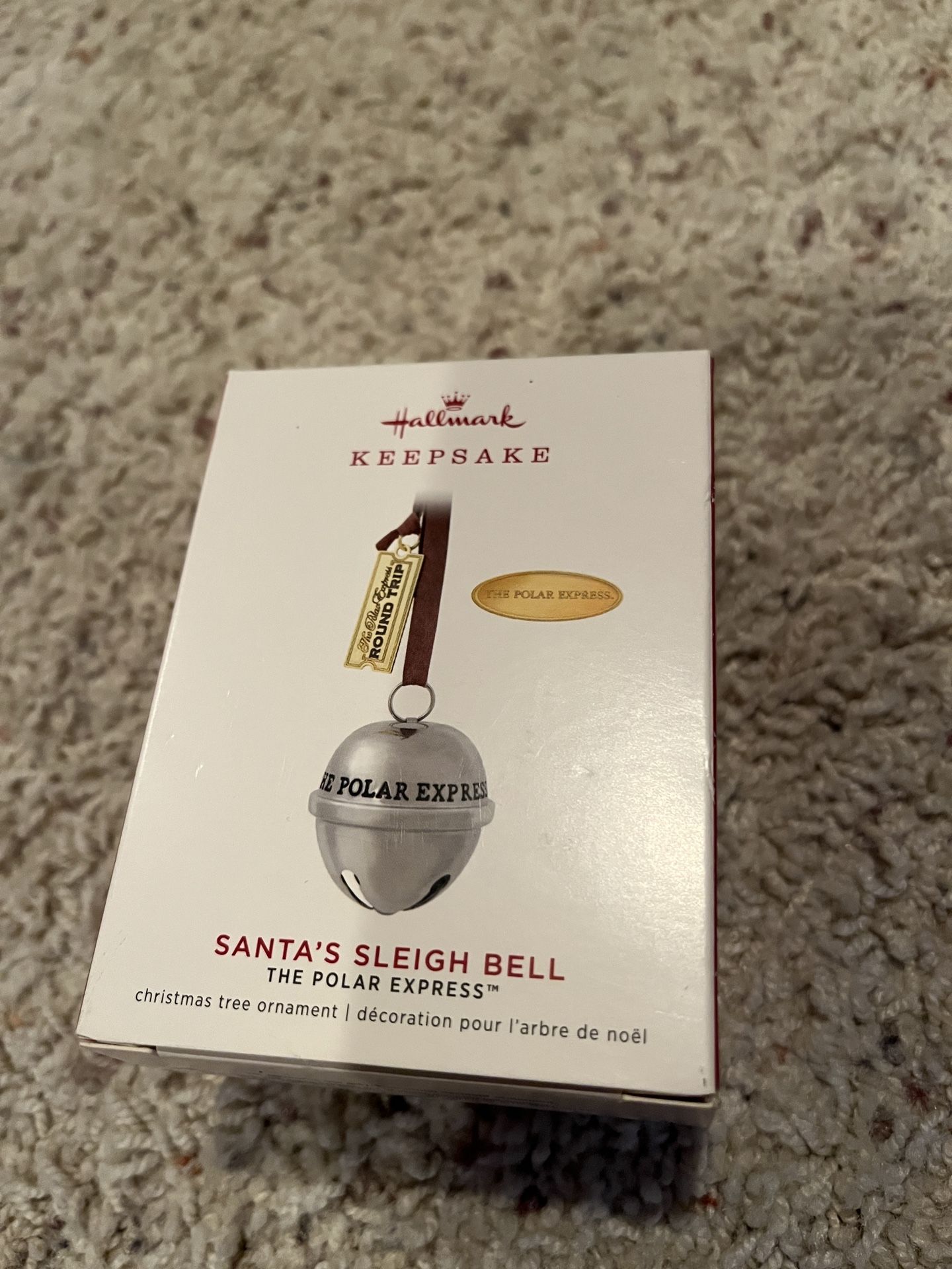 Polar Express Santa’s Sleigh Bell 2019 ornament