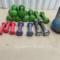 Dumbbells  $5 A Set