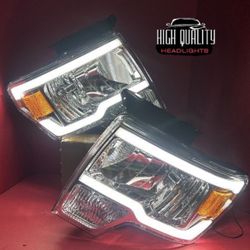 Ford F150. 2009. 2014 Headlights.