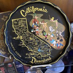 Collectable Disneyland California Tray/Plate