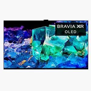 Sony 55 Inch 4K Ultra HD OLED Smart Google TV with Dolby Vision HDR, Bluetooth, Wi-Fi, HDMI, USB - 2022 Model XR55A95K
