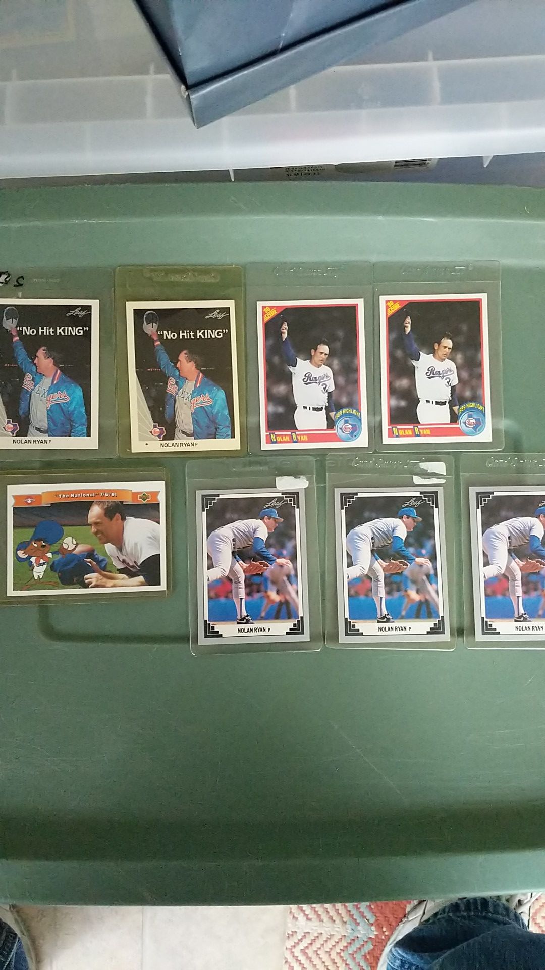 Nolan Ryan – Hall of Famer (22 cards total)