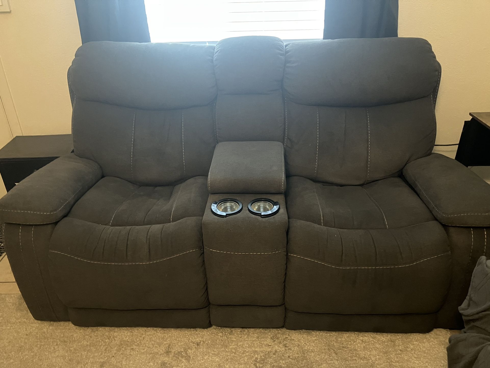 Electric Recliner Couch And Love Seat