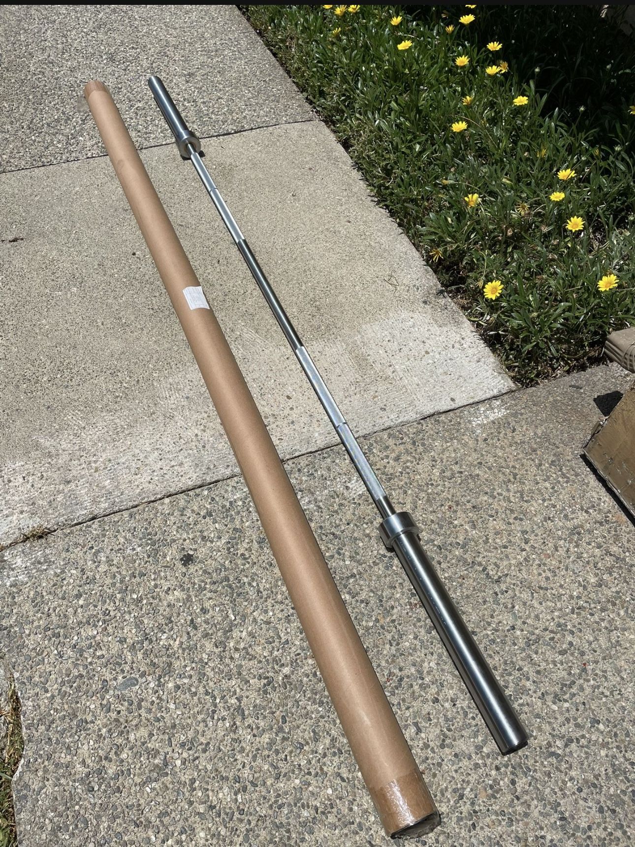 1500 Lb Weight Capacity 7ft 45lb Barbell For 2" Weights BRAND NEW IN SEALED BOX