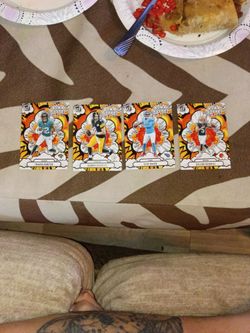 Donruss Bomb Squad NFL Trading Cards Lot of 4