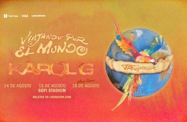Karol G Viajando Por El Mundo 08/14 Ticket