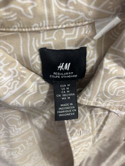 HM summer shirt sz M
