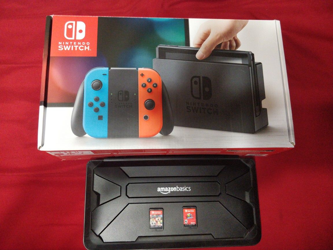 Nintendo switch with extra