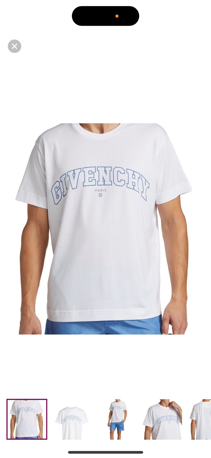 Givenchy classic fit logo tee shirt graphic designer top unisex 