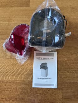 New Cook’s Essentials Hot Air Popcorn Popper Maker
