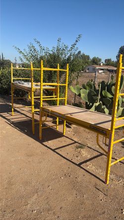 Scafold on wheels