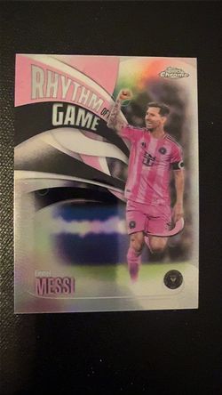 Lionel Messi Topps Chrome Rhythm of the Game Card