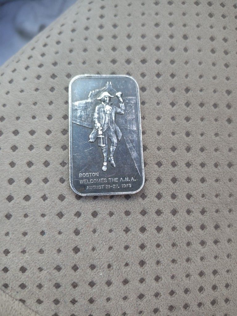 A&A 82nd Anniversary Boston Silver Ounce Bar