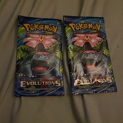 Pokémon Evolutions XY Booster Packs