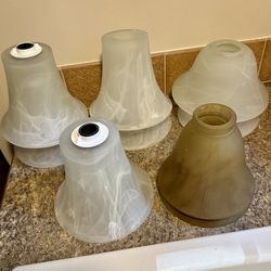 Glass Lampshades Various Sizes