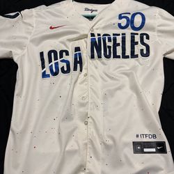 Mookie Betts Dodgers city connect jersey