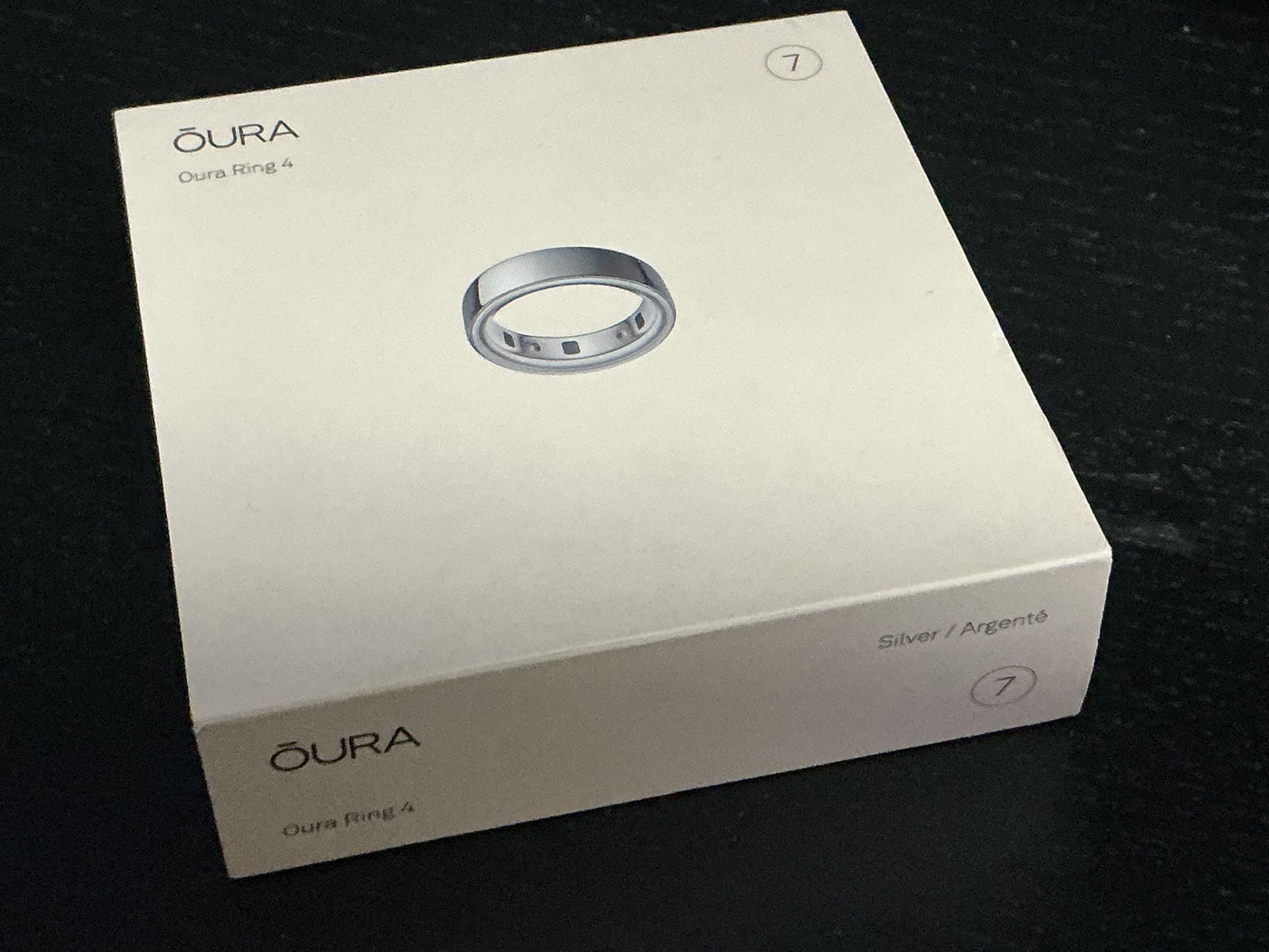 Oura Ring 4 Size 7