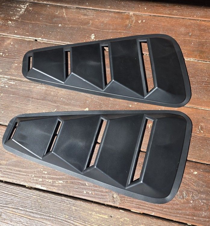 Mustang Window Louvers
