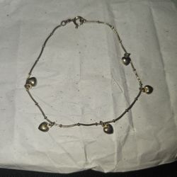 Heart 925 Anklet 